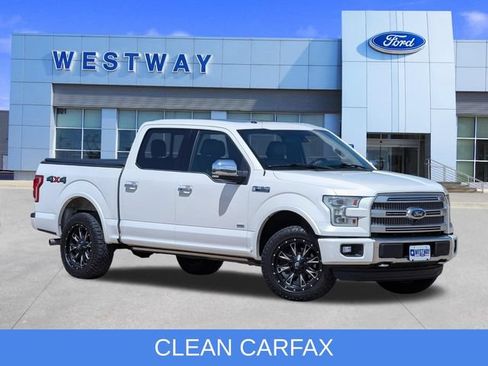 Used 2016 Ford F150 Platinum w/ Equipment Group 701A Luxury AWD/4WD image 1