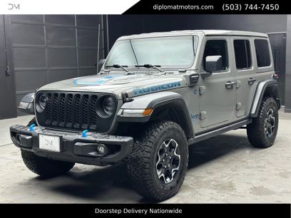 Used 2023 Jeep Wrangler Unlimited Rubicon 4xe w/ Steel Bumper Group