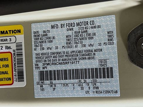 New 2025 Ford Bronco Sport Outer Banks w/ Outer Banks Tech Package+ image 22