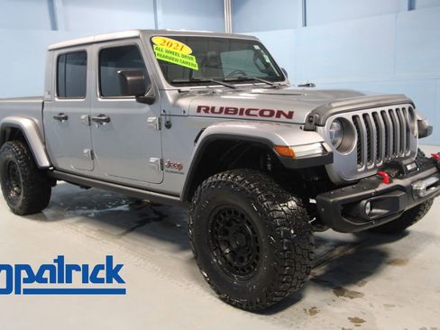 Used 2021 Jeep Gladiator Rubicon w/ LED Lighting Group AWD/4WD image 1