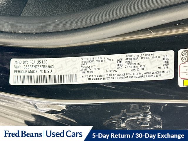Used 2023 RAM 1500 Limited AWD/4WD image 38