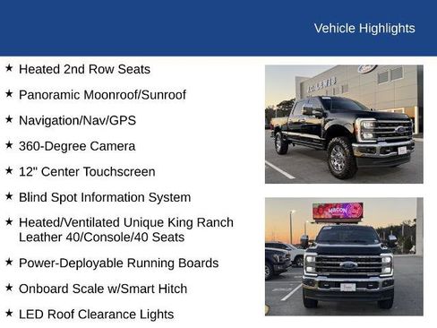 Certified 2024 Ford F250 King Ranch w/ Chrome Package image 24