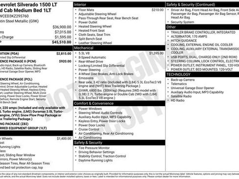 Used 2019 Chevrolet Silverado 1500 LT w/ Texas Edition image 2