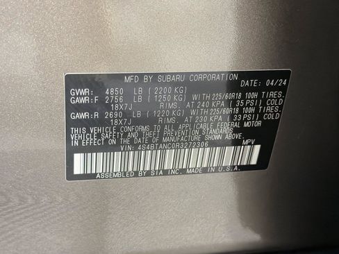 Used 2024 Subaru Outback Limited w/ Popular Package #2 AWD/4WD image 34