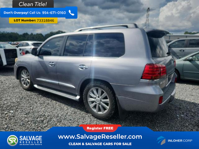 Used 2010 Lexus LX 570 4WD w/ Preferred Accessory Package image 3