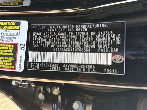 New 2026 Toyota Camry SE FWD image 34