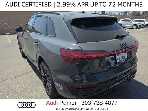 Used 2024 Audi Q8 e-tron Prestige AWD/4WD image 4