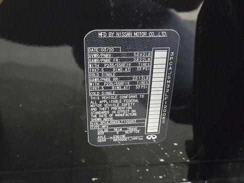 Used 2020 INFINITI QX50 Luxe w/ Navigation Package image 24