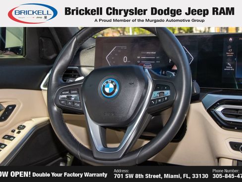 Used 2023 BMW 330e w/ Driving Assistance Package RWD image 21
