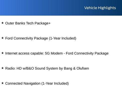 New 2026 Ford Bronco Sport Outer Banks w/ Outer Banks Tech Package+ AWD/4WD image 3