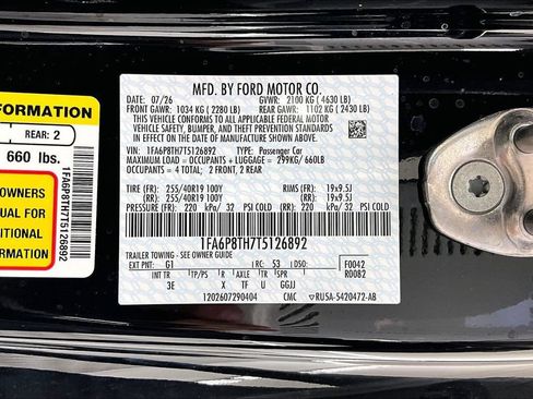 New 2026 Ford Mustang Premium w/ Mustang RTR Package RWD image 8