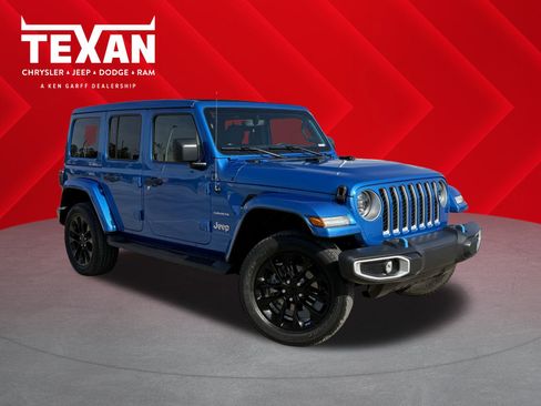 Used 2023 Jeep Wrangler Sahara w/ Cold Weather Group image 1