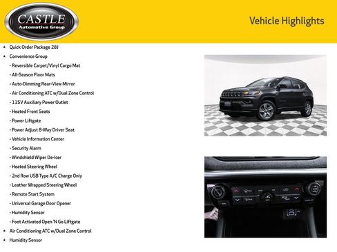 Used 2022 Jeep Compass Latitude w/ Convenience Group image 4