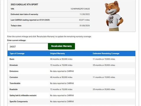 Used 2023 Cadillac XT6 Sport w/ Platinum Package image 23