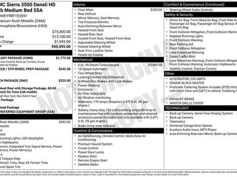 Used 2024 GMC Sierra 3500 Denali w/ Technology Package image 29