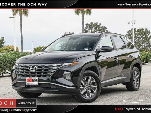 Used 2023 Hyundai Tucson Blue AWD/4WD image 1