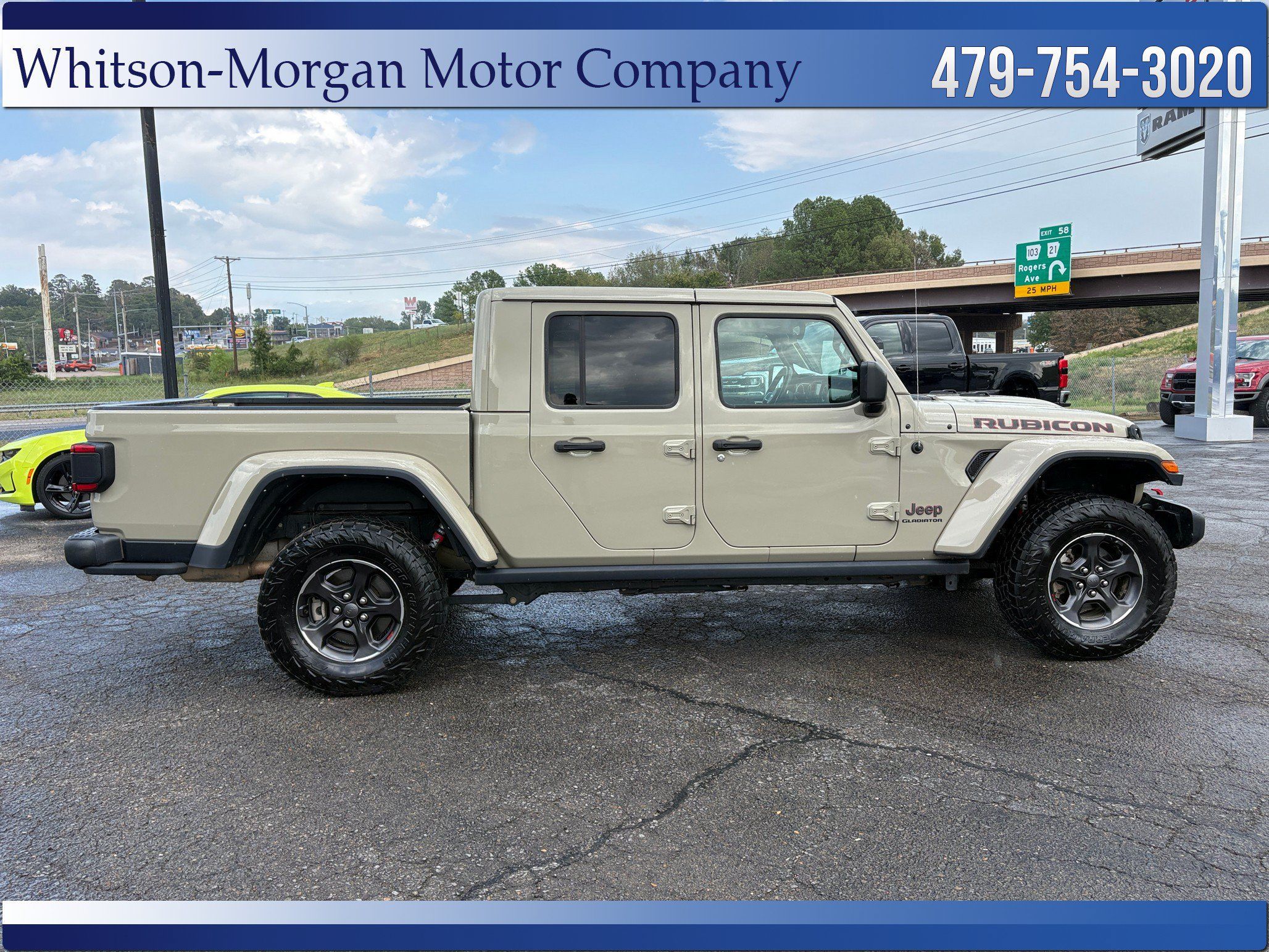 Used 2022 Jeep Gladiator Rubicon w/ LED Lighting Group AWD/4WD image 4