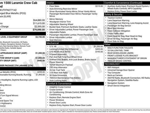 Used 2026 RAM 1500 Laramie AWD/4WD image 1