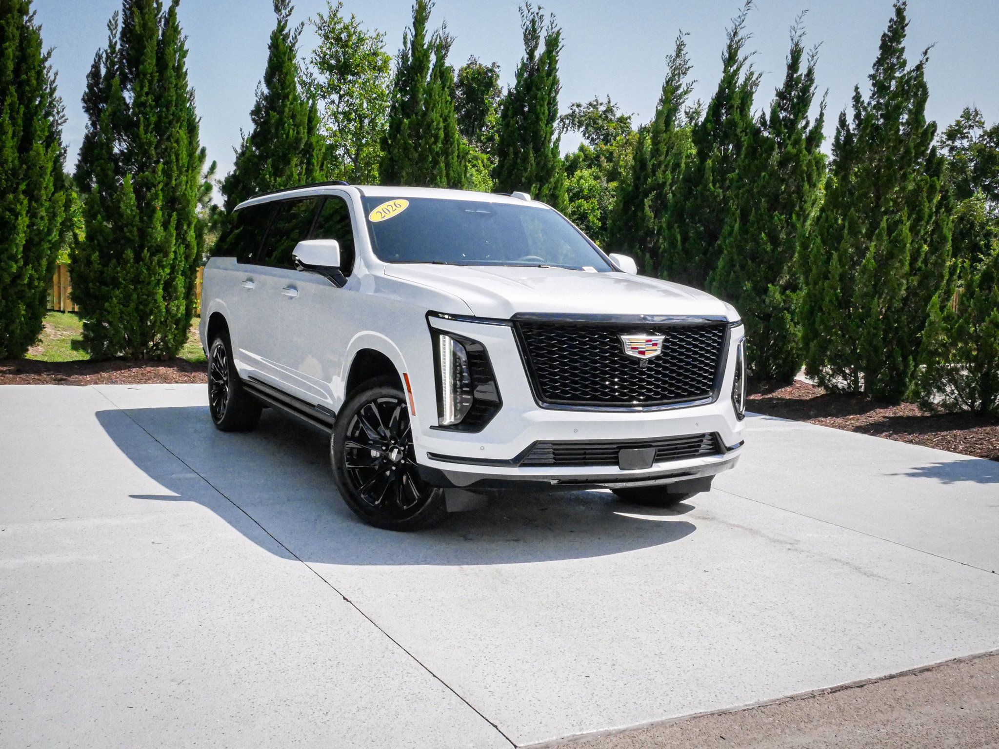 Used 2026 Cadillac Escalade ESV Sport w/ LPO, ONYX Package AWD/4WD image 2