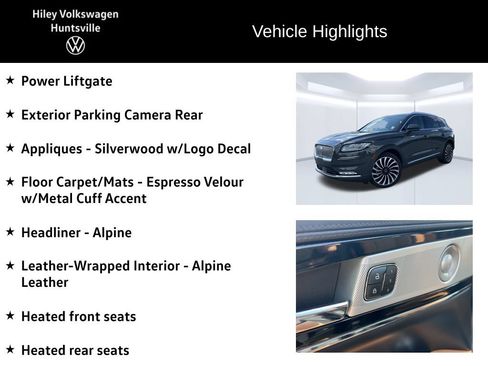 Used 2023 Lincoln Nautilus Black Label AWD/4WD image 13