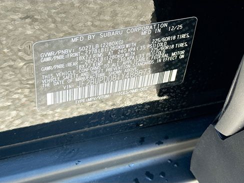 New 2026 Subaru Outback Limited AWD/4WD image 43