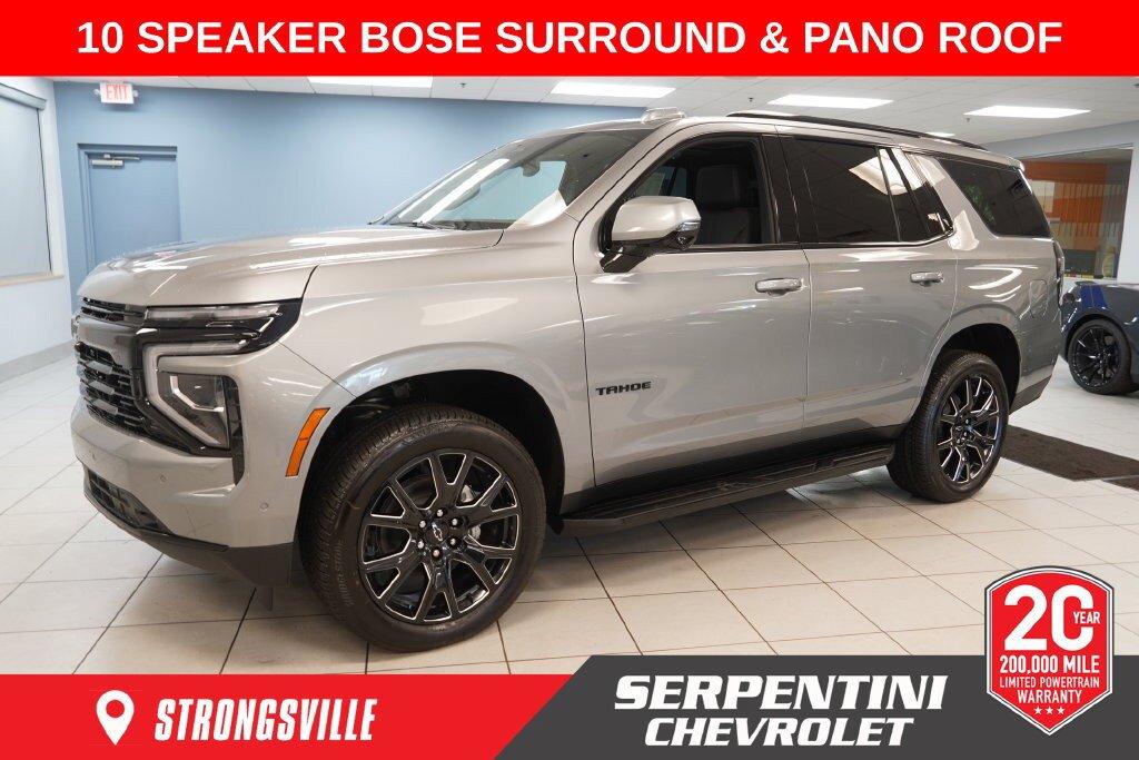 New 2026 Chevrolet Tahoe RST w/ RST Capability Package AWD/4WD image 1