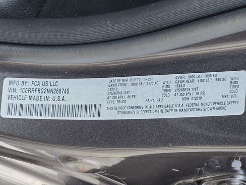 Used 2022 RAM 1500 Big Horn image 26