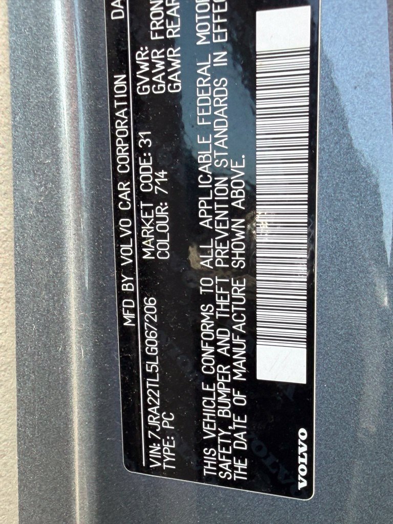 Used 2020 Volvo S60 T6 Inscription AWD/4WD image 4