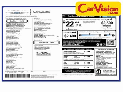 Used 2025 Chrysler Pacifica Limited