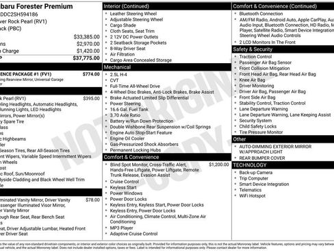 Used 2025 Subaru Forester Premium w/ Convenience Package #1 image 28