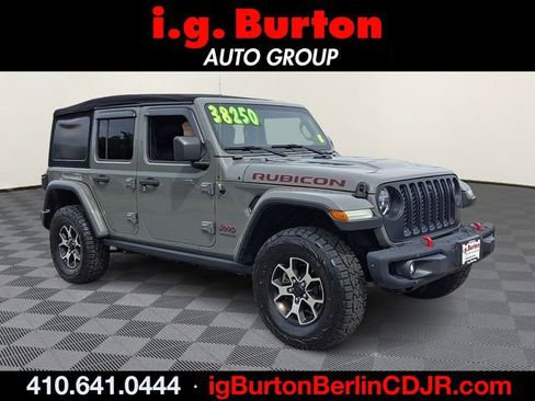 Used 2021 Jeep Wrangler Unlimited Rubicon AWD/4WD image 1