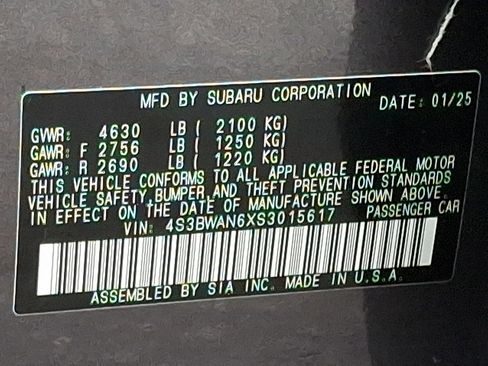 Certified 2025 Subaru Legacy Limited image 27