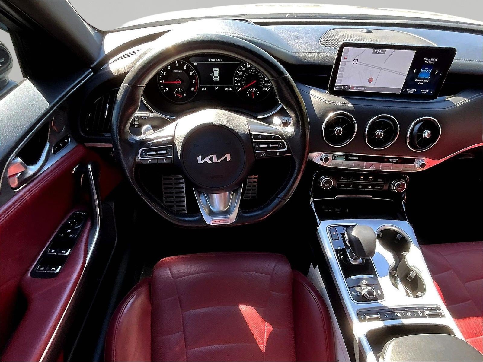 Used 2022 Kia Stinger GT2 w/ Red Interior Color Package AWD/4WD image 8