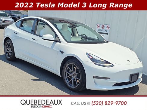 Used 2022 Tesla Model 3 Long Range AWD/4WD image 1