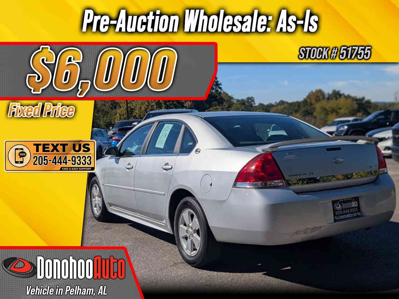 Used 2009 Chevrolet Impala LT FWD image 1