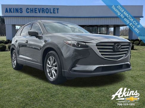 Used 2018 MAZDA CX-9 Touring w/ Touring Premium Package FWD image 8