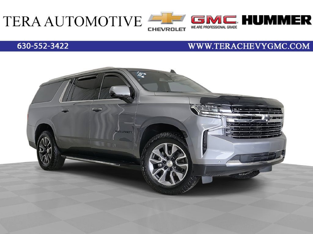 Certified 2021 Chevrolet Suburban LT w/ LT Signature Package AWD/4WD image 1