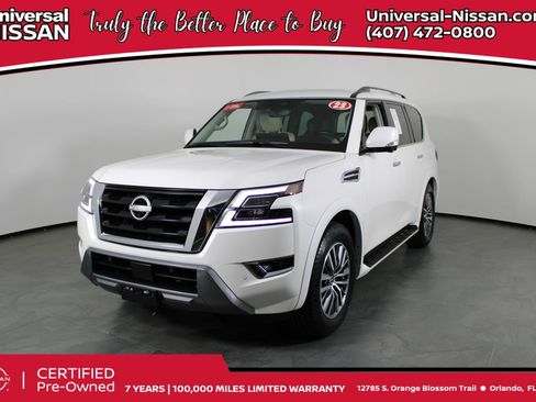 Certified 2023 Nissan Armada SL w/ Captain's Chairs Package image 1