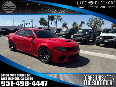 Used 2022 Dodge Charger SRT Hellcat w/ Carbon/Suede Interior Package RWD image 1