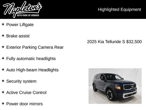 Used 2025 Kia Telluride S AWD/4WD image 16