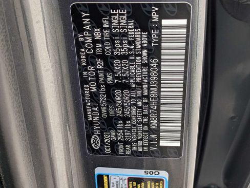 Used 2022 Hyundai Palisade Calligraphy w/ Winter Package FWD image 23