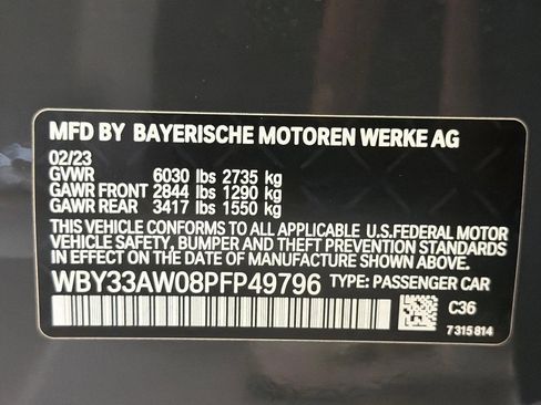Certified 2023 BMW i4 M50 image 21
