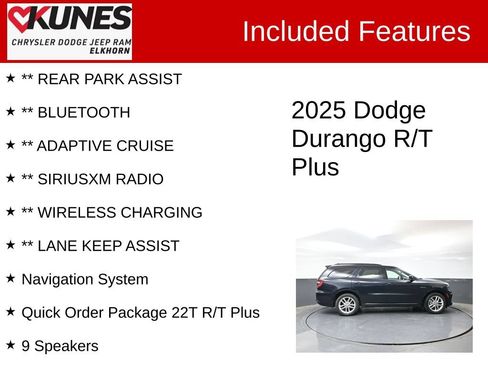 Used 2025 Dodge Durango R/T AWD/4WD image 3