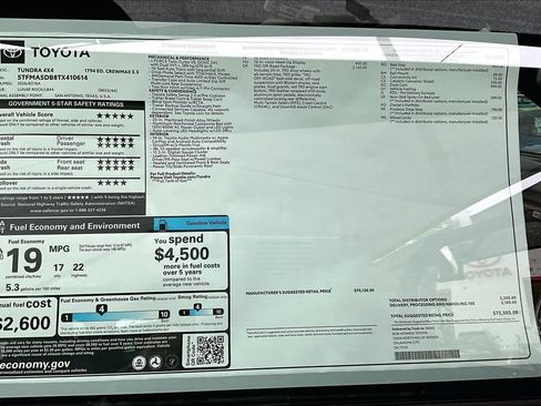 New 2026 Toyota Tundra 1794 Edition AWD/4WD image 19