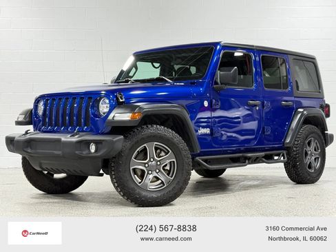Used 2018 Jeep Wrangler Unlimited Sport S AWD/4WD image 1