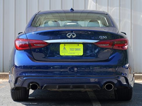Used 2022 INFINITI Q50 Luxe w/ Cargo Package RWD image 10