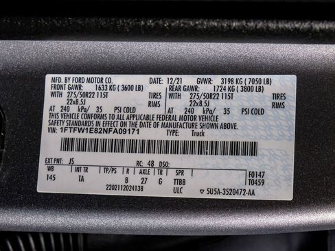 Used 2022 Ford F150 Limited image 61