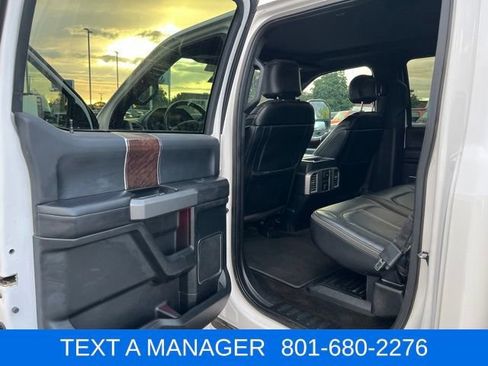 Used 2017 Ford F350 Platinum w/ Platinum Ultimate Package AWD/4WD image 30