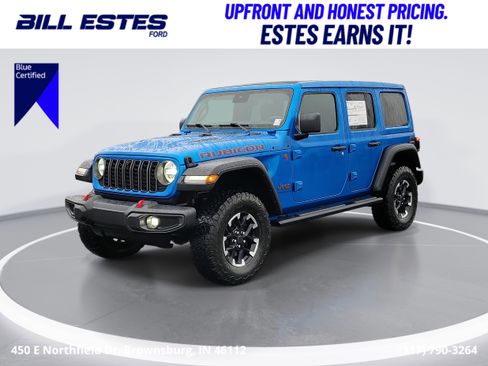 Used 2024 Jeep Wrangler Unlimited Rubicon w/ Technology Group image 1