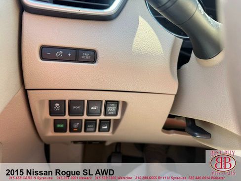 Used 2015 Nissan Rogue SL w/ SL Premium Package AWD/4WD image 20